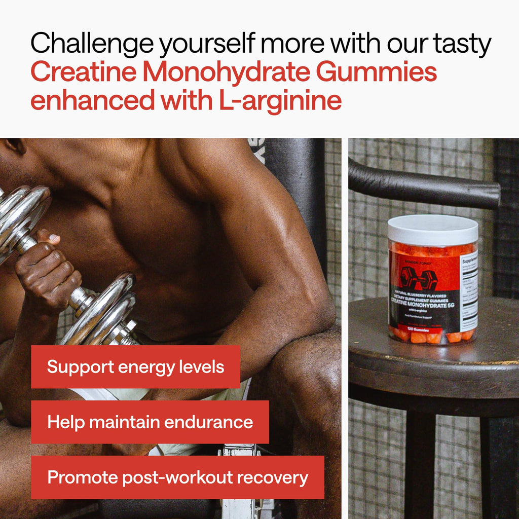 Creatine Monohydrate Gummies 5g – 5X Energy
