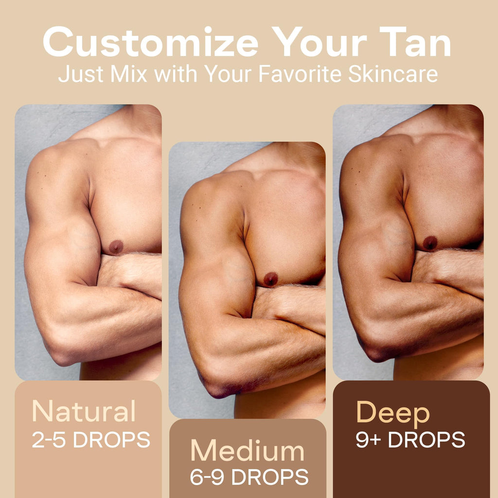 Self Tanning Drops Kit with Mixing Palette