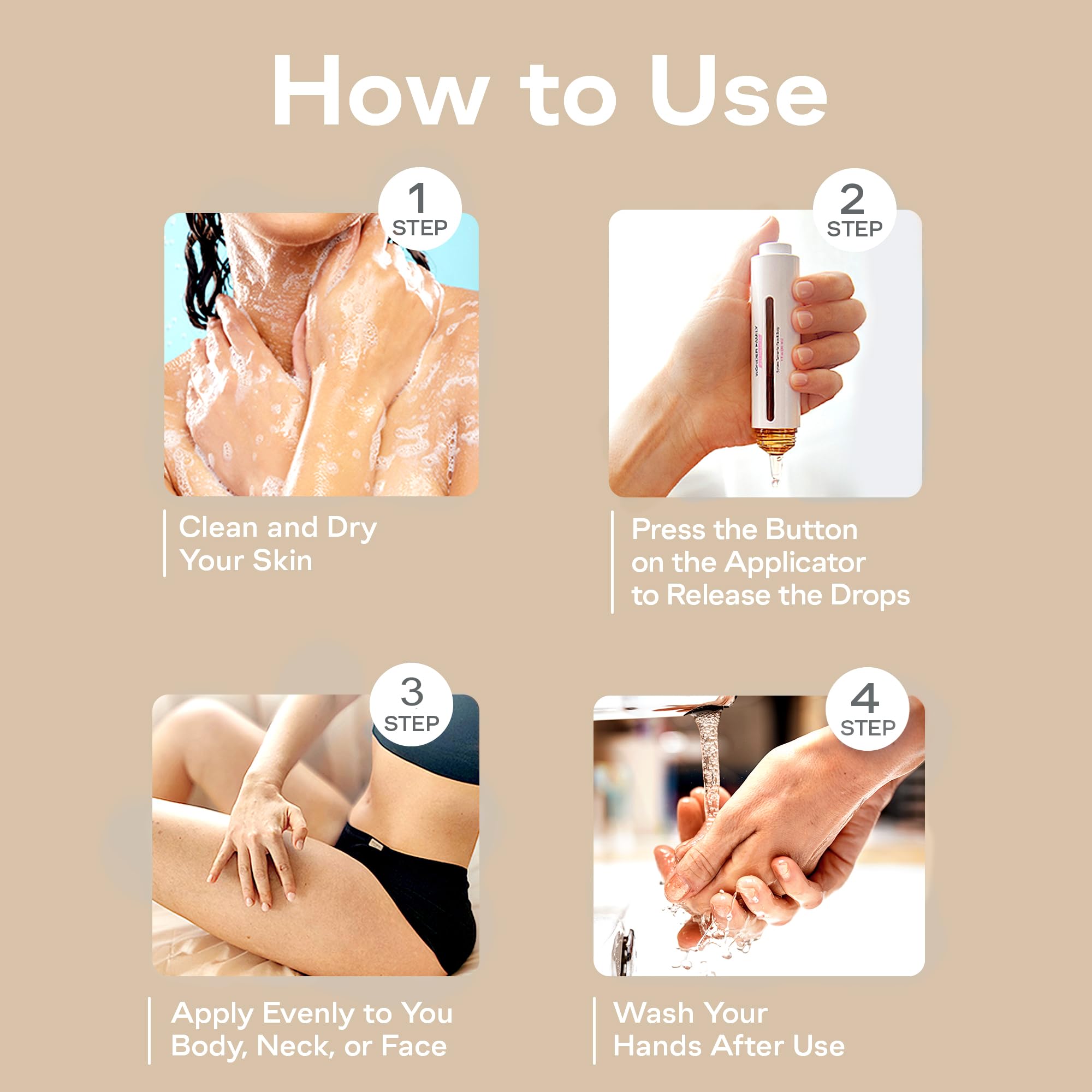 Self Tanning Drops Kit with Mixing Palette