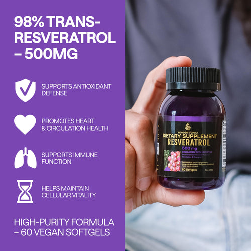 Resveratrol Supplement – Healthy Cell Support