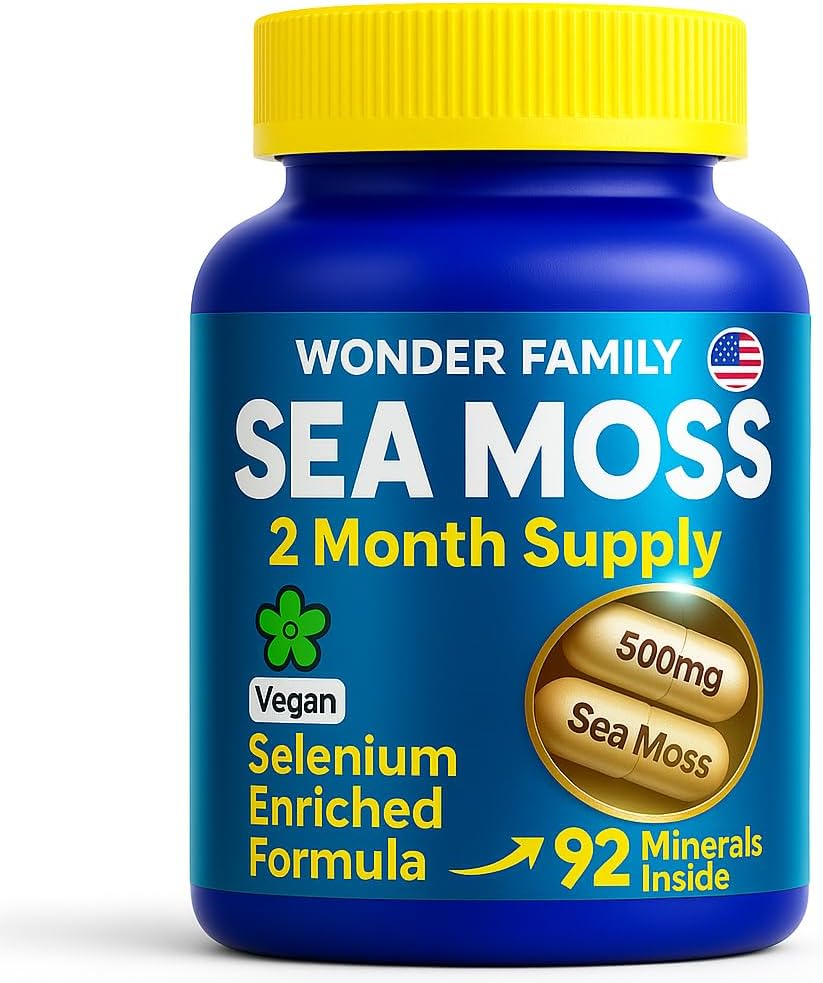 Wildcrafted Irish Sea Moss Capsules