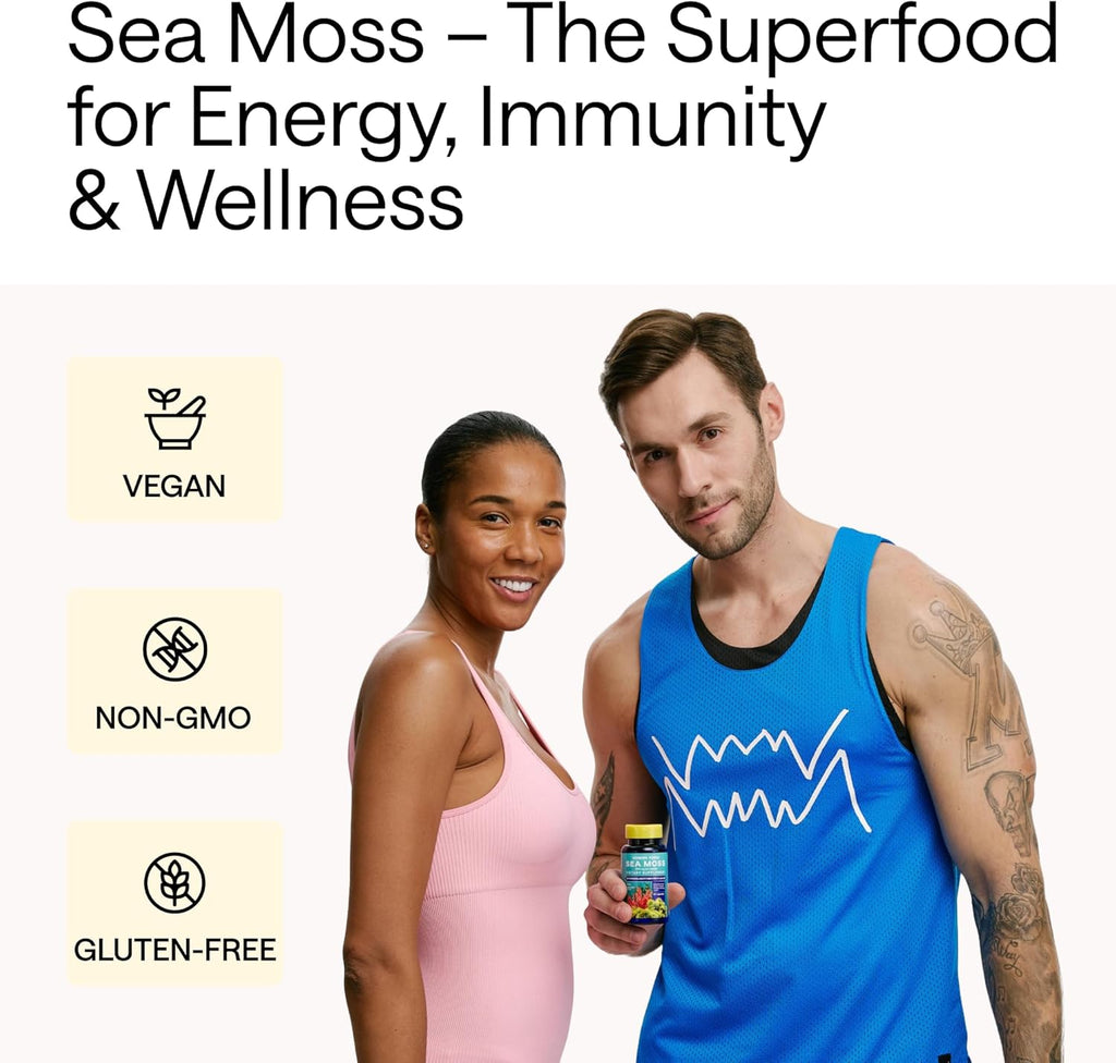 Wildcrafted Irish Sea Moss Capsules