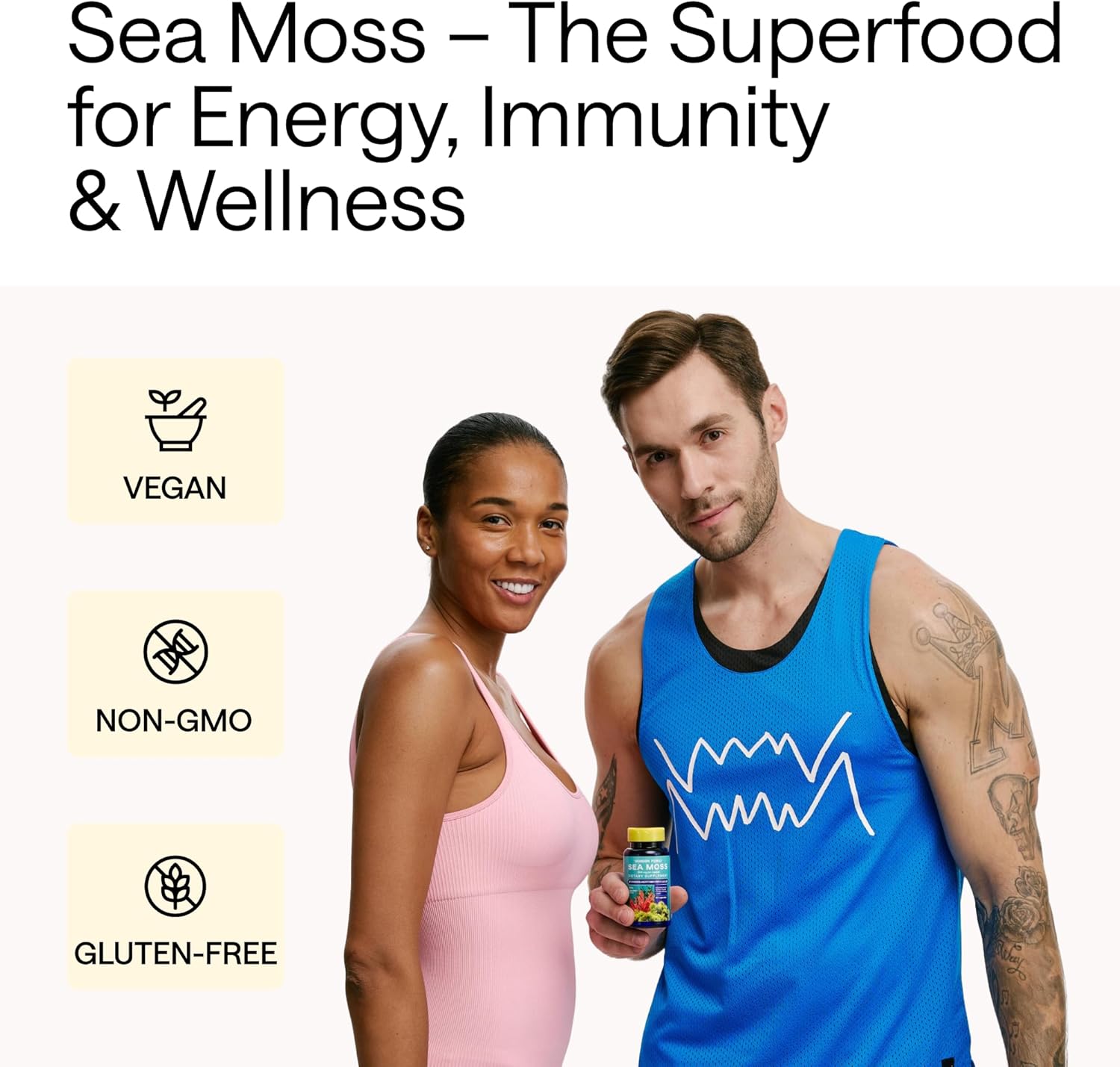 Wildcrafted Irish Sea Moss Capsules