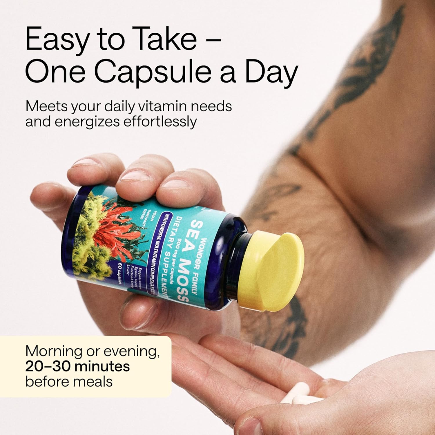 Wildcrafted Irish Sea Moss Capsules