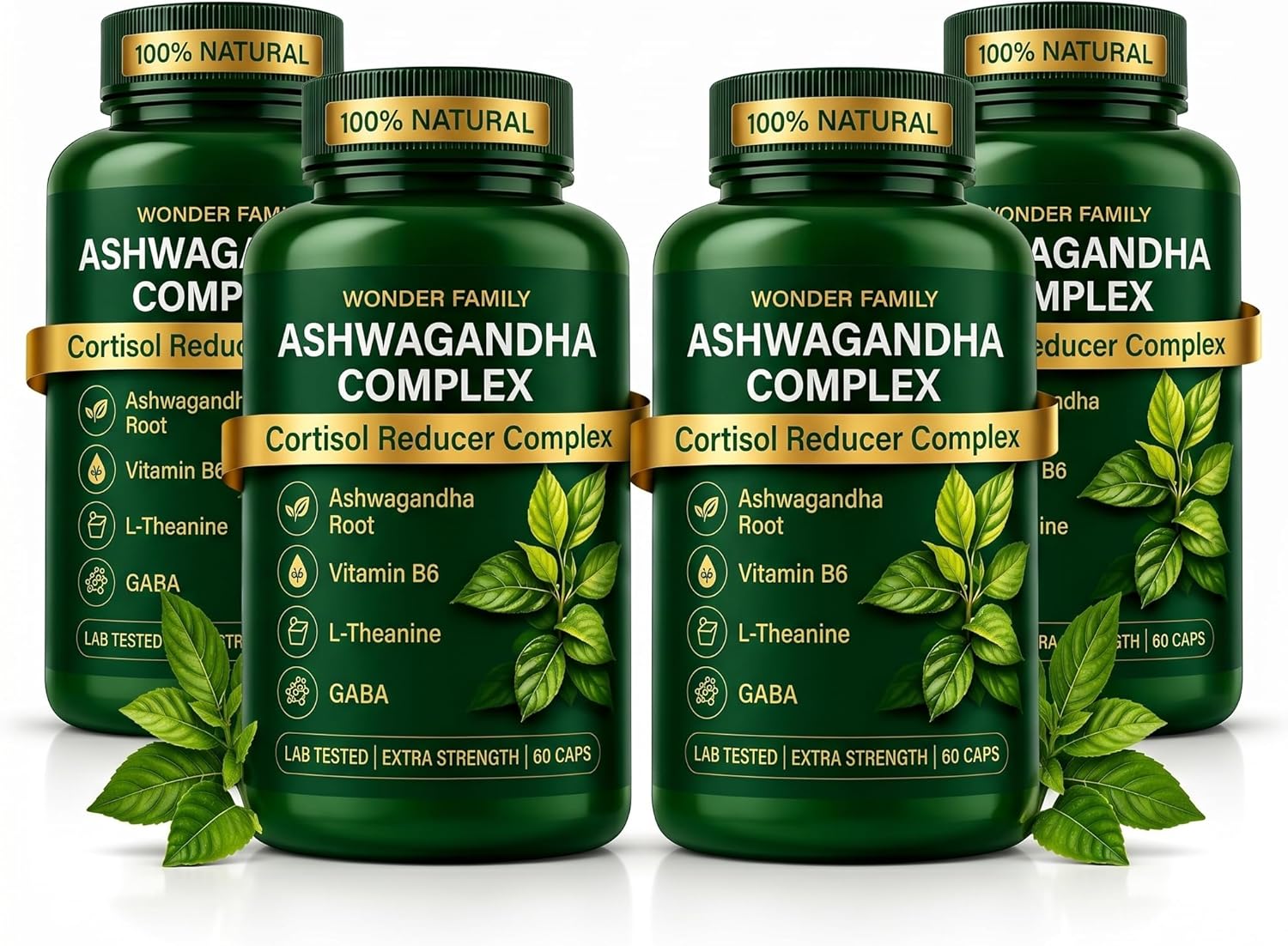 Ashwagandha Complex 800mg with GABA, L-Theanine & B6