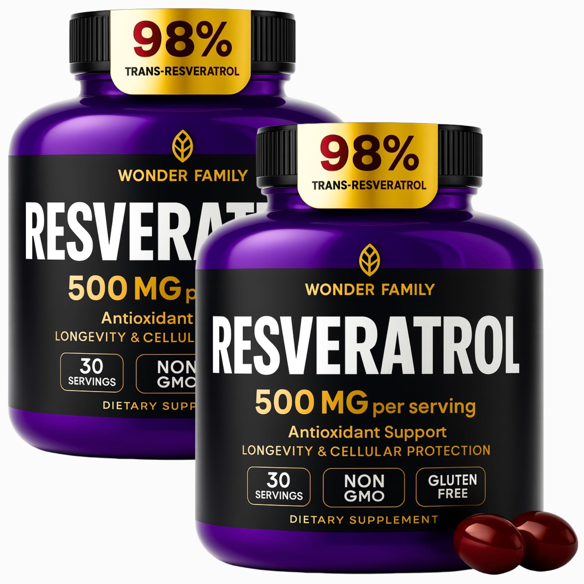 Resveratrol Supplement – Healthy Cell Support