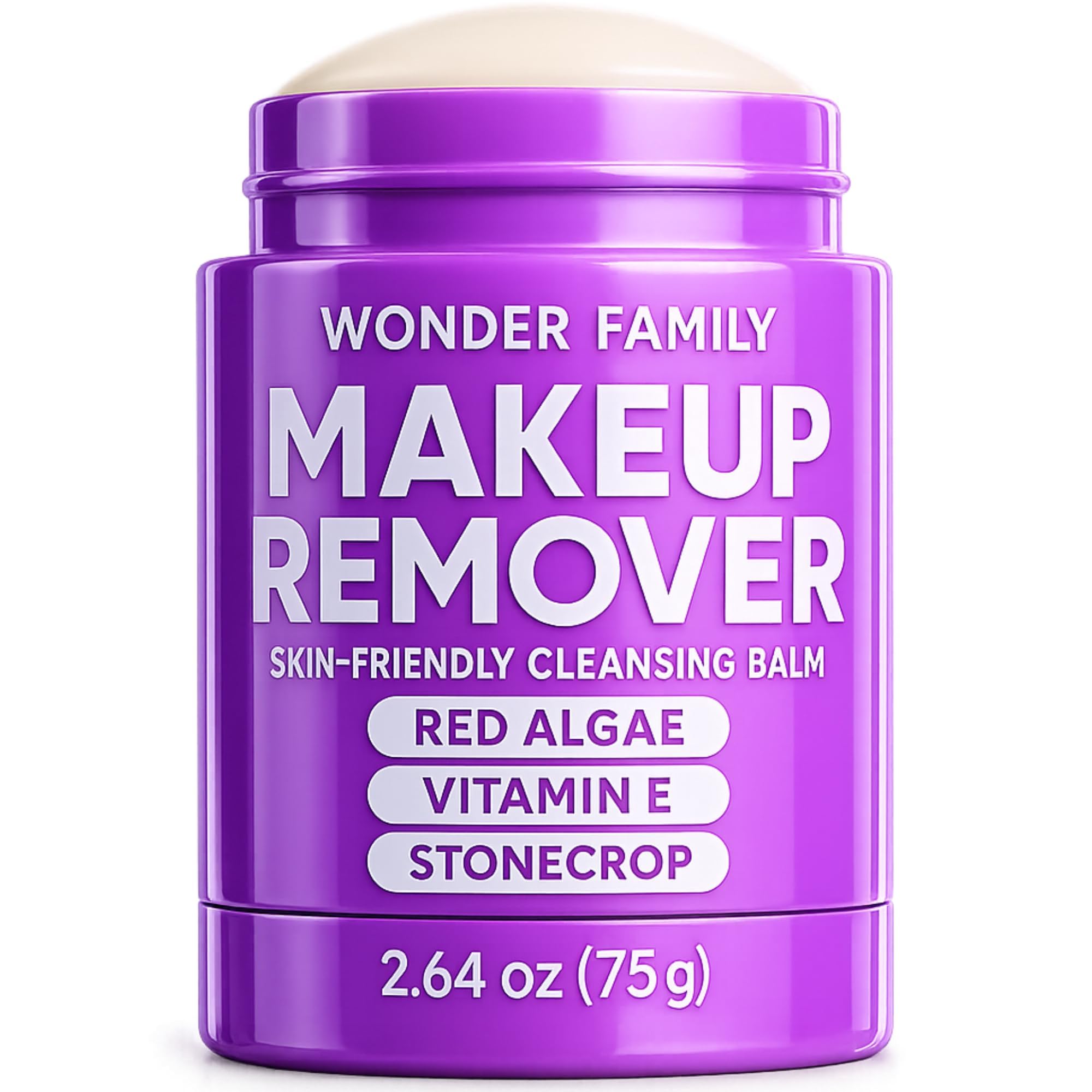 Makeup Remover Gel Balm Stick - Deep Cleansing Formula for Skin