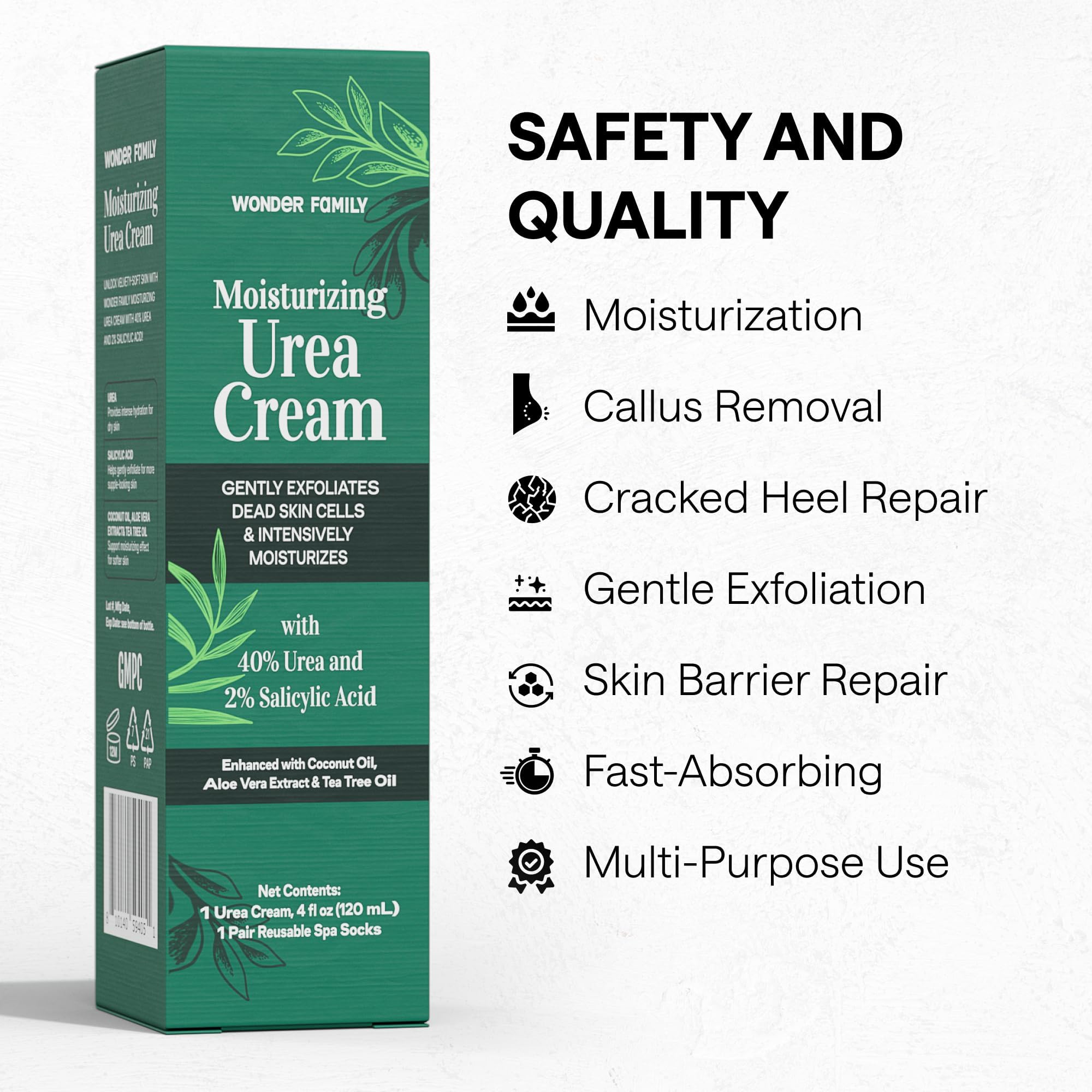 Urea Cream 40 Percent for Feet Maximum Strength