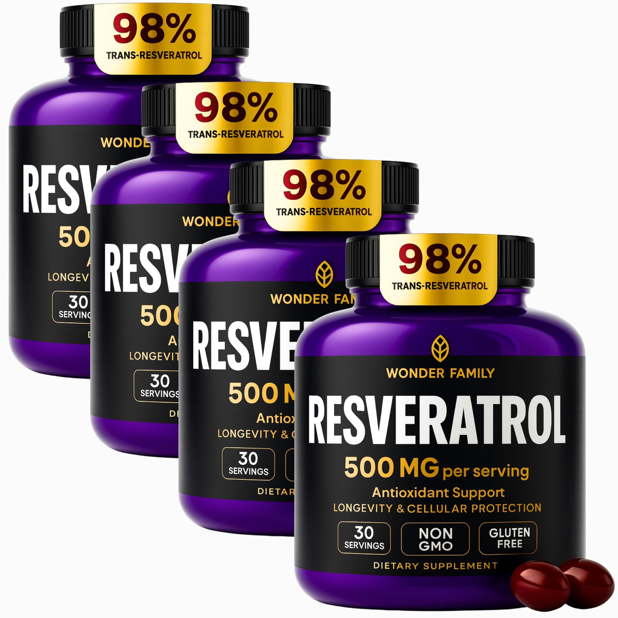 Resveratrol Supplement – Healthy Cell Support